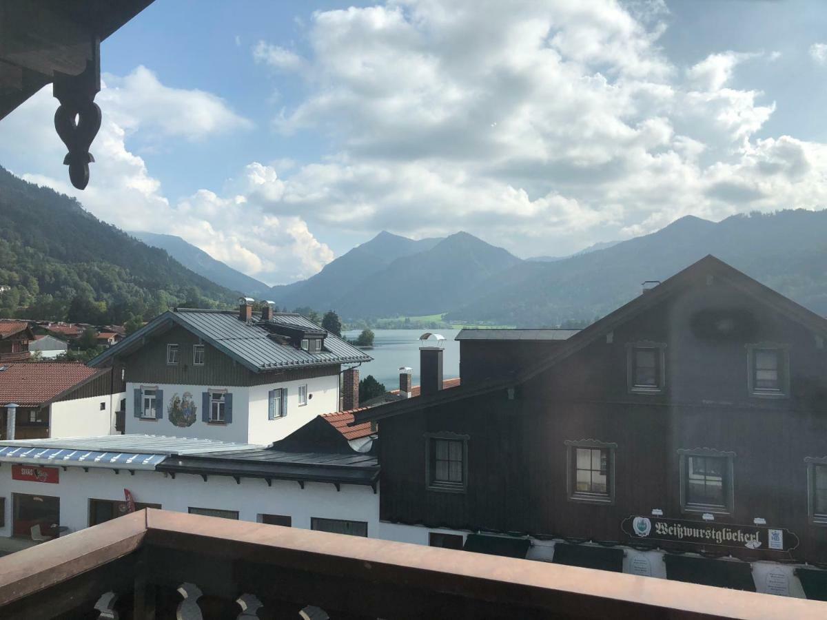 Apartment Dachjuchhe Zum See - Grosszugige 3-Zimmer-Dachgeschoss-Wohnung, Top Modern Und Sehr Zentral Schliersee Eksteriør billede